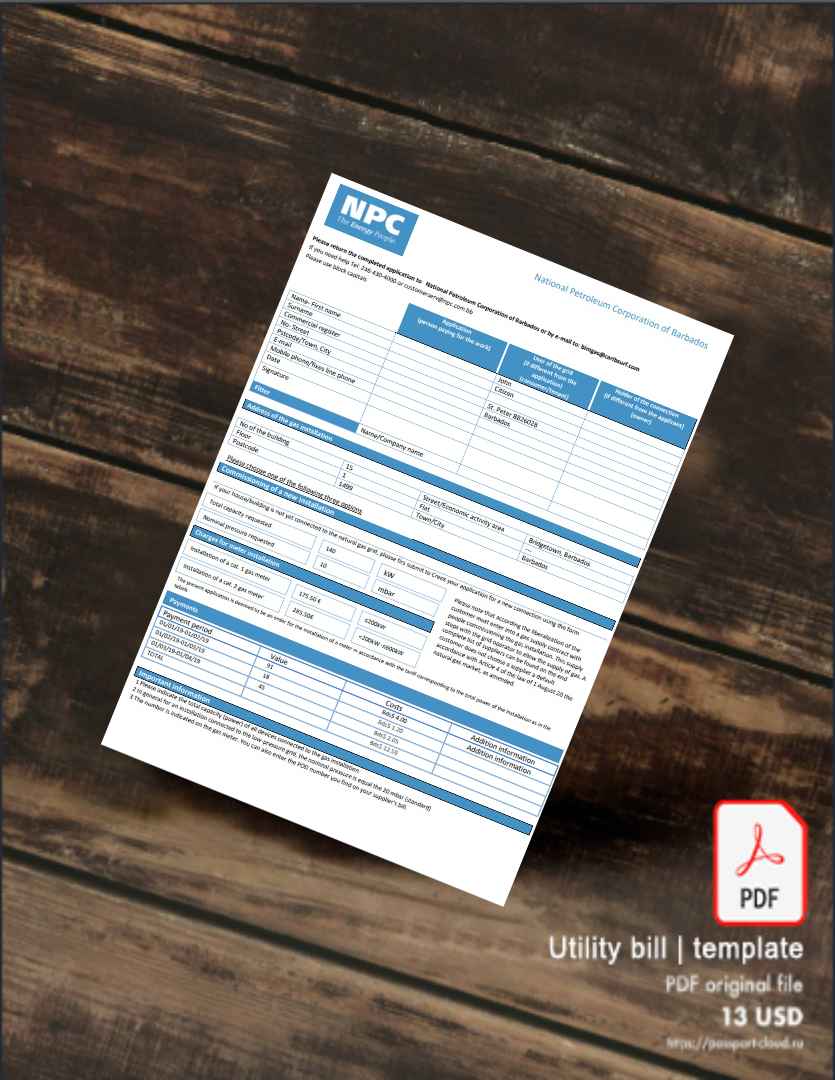 Utility bill | Albanian Power | Albania